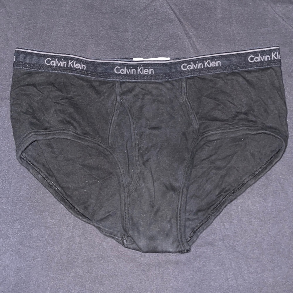 Black Calvin Briefs